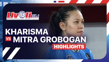 Putri: Kharisma vs Mitra Grobogan - Semifinal - Highlights | Livoli Divisi 1 2024