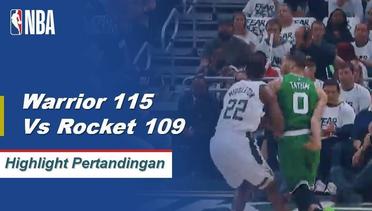 NBA I Cuplikan Pertandingan :  Warriors 115 vs Rockets 109