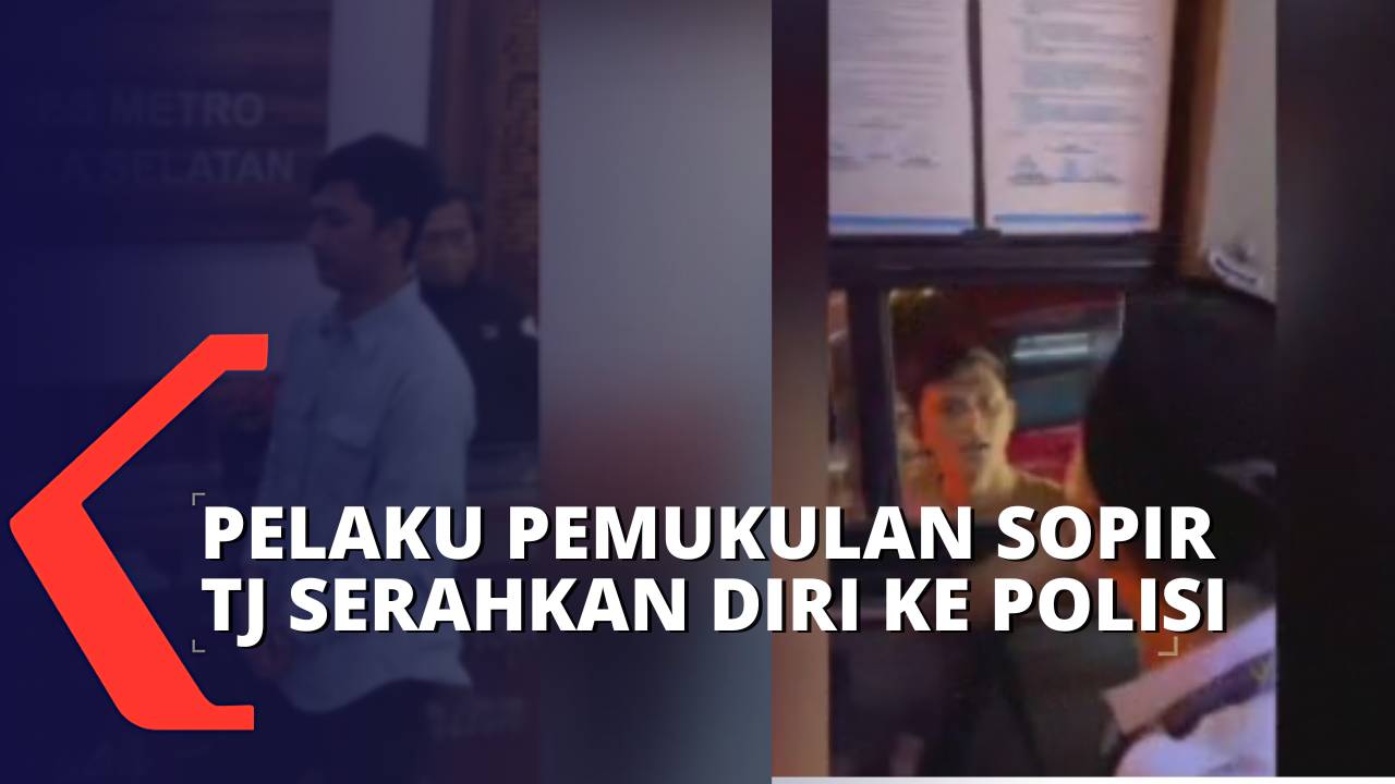 Pelaku Pemukulan Sopir Bus Transjakarta Menyerahkan Diri Ke Polisi