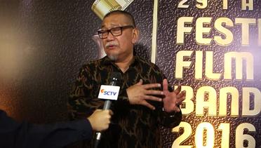 Interview Deddy Mizwar di Festival Film Bandung 2016