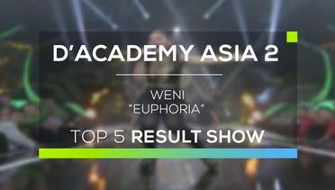 Weni, Indonesia - Euphoria  (D'Academy Asia 2 - Top 5 Result Show)