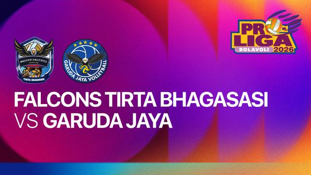 Putra: Medan Falcons Tirta Bhagasasi vs Jakarta Garuda Jaya - Full Match | Proliga 2026
