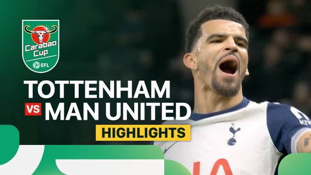 Tottenham vs Man United - Highlights | Carabao Cup 2024/25