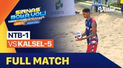 Full Match | Putra: NTB-1 vs Kalsel-5 | Sirkuit Voli Pantai Nasional 2022