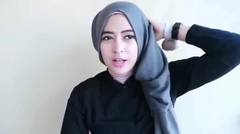 Hijab Simple dengan Scarf