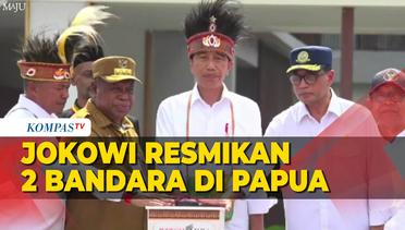 [FULL] Keterangan Jokowi saat Peresmian Bandara Siboru dan Douw Aturure Papua