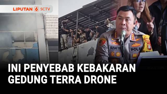 Ini Penyebab Kebakaran Gedung Terra Drone | Liputan 6