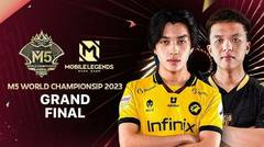 LIVE | HARI KE-7 | Fase Grand Final Kejuaraan Dunia Mobile Legends (M5)