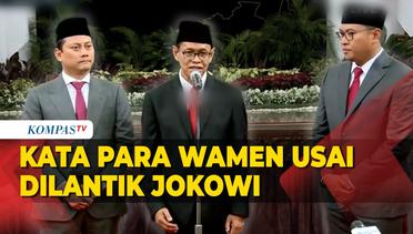 Para Wamen Ungkap Tugas dari Jokowi Usai Dilantik di Istana Negara