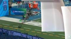 QB 40-Yard Dash Simulcam Race: Jared Goff vs. Carson Wentz vs. Paxton Lynch | 2016 NFL Combine