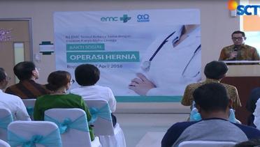 Rumah Sakit EMC Sentul Gelar Bakti Sosial Operasi Hernia - Liputan6 Pagi