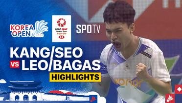 Kang Min Hyuk/Seo Seung Jae (KOR) vs Leo Rolly Carnando/Bagas Maulana (INA) - Highlights | Korea Open 2024 - Men's Doubles Final