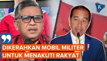 PDI-P Duga Oknum Aparat Paksa Kader Turunkan Bendera Partai Saat Kunjungan Jokowi