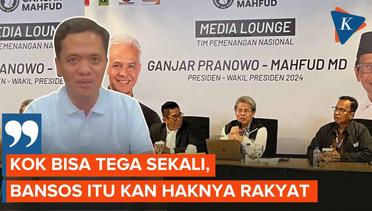 Respons TKN Prabowo Gibran soal Wacana Kubu Ganjar Minta Bansos Ditunda