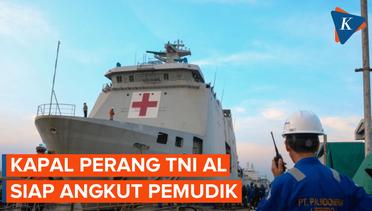Kapal Perang TNI AL Siap Angkut Pemudik Lebaran jika Diperlukan
