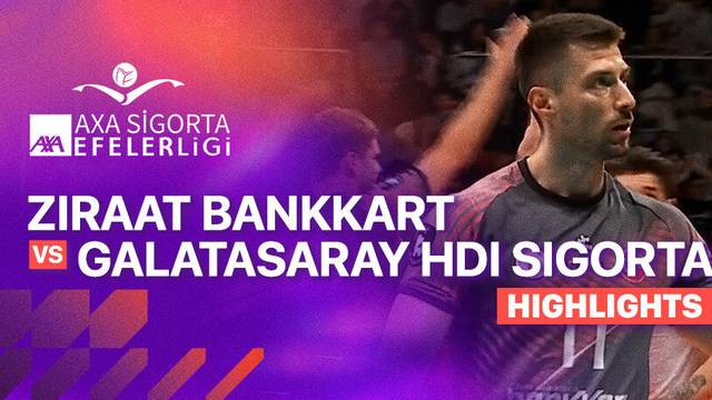 Final - Game 1: Ziraat Bankkart vs Galatasaray HDI Sigorta - Highlight | Turkish Men's Volleyball League 2025/26