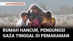 Kisah Pilu Warga Gaza, Rumah Musnah, Kini Hidup Bersama Anak di Pemakaman Khan Younis | Liputan 6