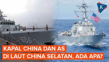 Kapal China dan AS Berada di Laut China Selatan, Ada Apa?