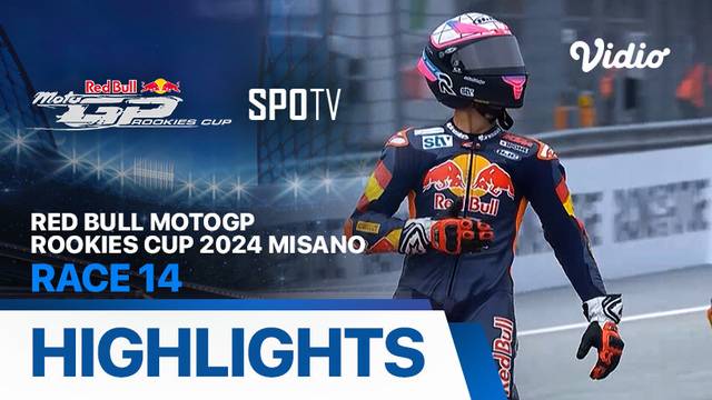 Redbull MotoGP Rookies Cup 2024 Misano - Race 14 - Highlights | Redbull MotoGP Rookies Cup 2024
