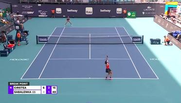 Quarter Final: Sorana Cirstea vs Aryna Sabalenka - Highlights | WTA Miami Open 2023