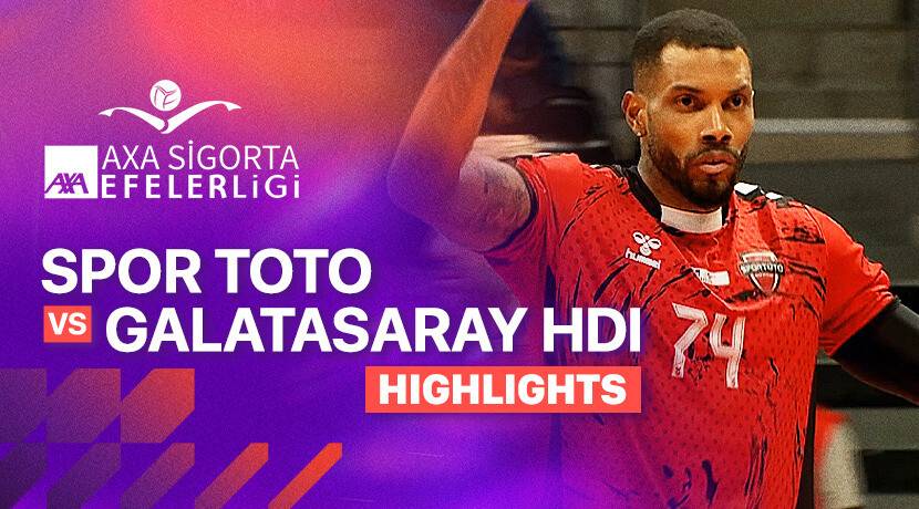 Spor Toto vs Galatasaray HDI Sigorta