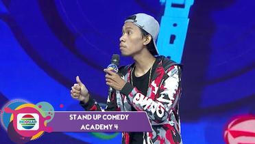 Penampilan Cemen juara SUCA 1 di panggung Stand Up Comedy Academy 4 Top 6.