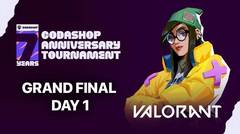 CODASHOP 7th Anniversary Tournament - Grand Final Valorant Day 1