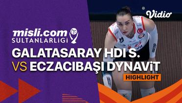 Highlights | Galatasaray HDI Si̇gorta vs Eczacibaşi Dynavi̇t | Turkish Women's Volleyball League 2022/2023