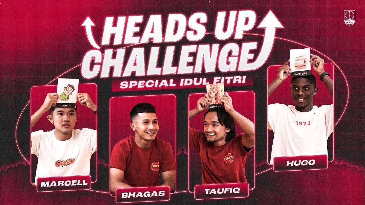 Head Up Challenge (Idul Fitri Edition) | Bhagas, Taufiq, Hugo, Marcell ...