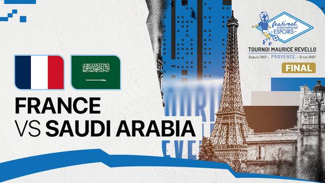 Final: France vs Saudi Arabia - Full Match | Maurice Revello Tournament 2025
