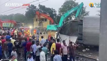 Kesaksian Korban Kecelakaan Kereta Api di India