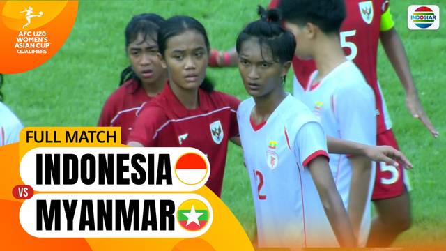 Indonesia vs Myanmar - Full Match | AFC U20 Women’s Asian Cup Qualifiers