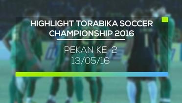Highlight Torabika Soccer Championship - Pekan ke-2 (13/05/16)