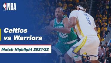 Match Highlight | Game 1 | Boston Celtics vs Golden State Warriors | NBA Finals 2021/22