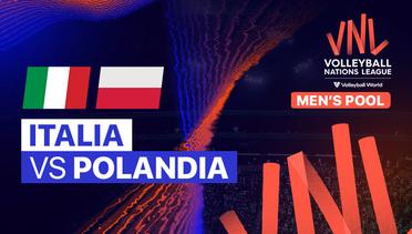 Full Match | Italia vs Polandia | Men's Volleyball Nations League 2023