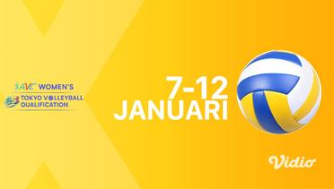 Tokyo Volleyball Qualification I AVC Women's 2020 | 7-12 Januari 2020