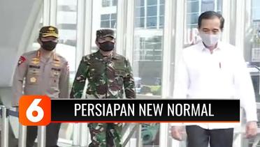 Hadapi New Normal di Tengah Pandemi Covid-19, Jokowi Kerahkan Personel TNI-Polri