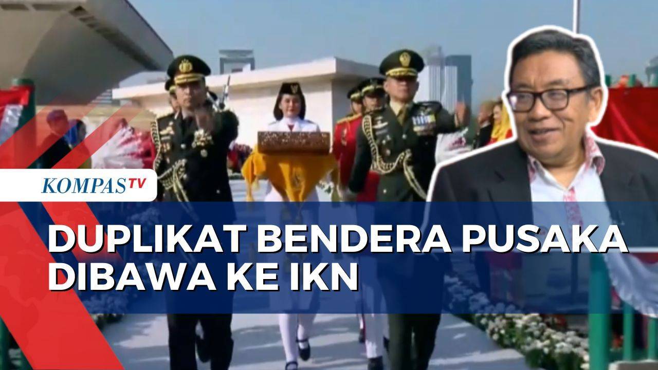 Begini Sejarah Bendera Pusaka dan Makna Kirab Bendera Jelang HUT ke-79 RI - Kompas TV