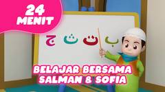 Belajar Bersama Salman & Sofia | Islamic Nursery Rhymes | Kompilasi | 24 menit