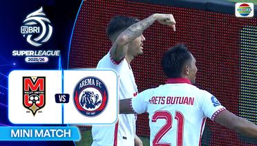 Malut United FC VS Arema FC - Mini Match | BRI Super League 2025/26