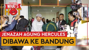 Detik-Detik Jenazah Agung Hercules Dibawa ke Bandung