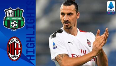 Match Highlight | Sassuolo 1 vs 2 AC Milan | Serie A 2020