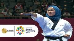 Inilah Aksi Defia Rosmaniar Peraih Medali Emas Cabang Taekwondo di Asian Games 2018