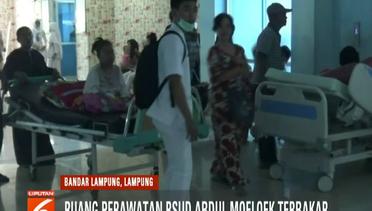 Kebakaran Terjadi di RSUD Abdul Moeloek Lampung, Keluarga dan Pasien Panik - Liputan 6 Pagi