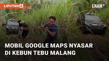 Mobil Google Maps Nyasar Di Kebun Tebu Malang, Akhirnya Dievakuasi Warga