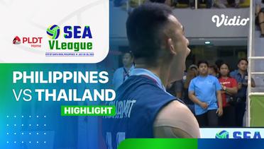 Highlights | Putra: Philippines vs Thailand | SEA VLeague - Philippines