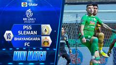 Mini Match - PSS Sleman VS Bhayangkara FC | BRI Liga 1 2022/2023