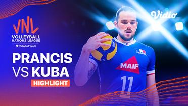 Match Highlights | Prancis vs Kuba | Men's Volleyball Nations League 2023
