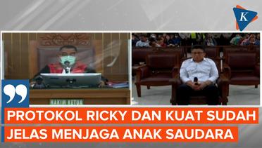 Hakim Cecar Ferdy Sambo soal Ricky Rizal dan Kuat Maruf Ikut ke Jakarta pada 8 Juli 2023