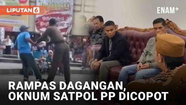 Viral Rampas Barang Pedagang, Oknum Satpol PP Bukittinggi Dicopot